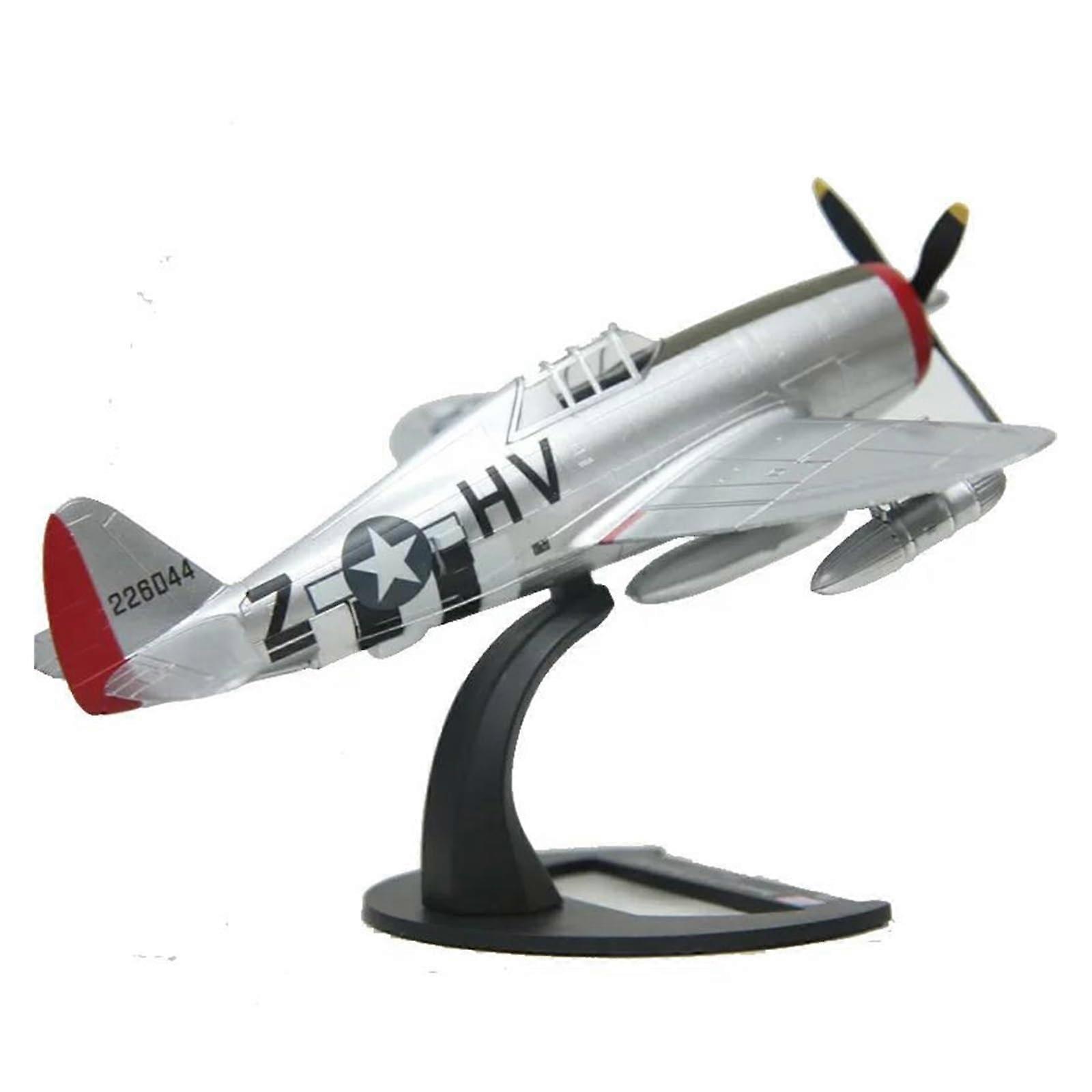 Aerobatic Aircraft DieCast Plane 1:72 Scale P47 Fighter Plane Toy F WW2 Tarpaulin Static Display