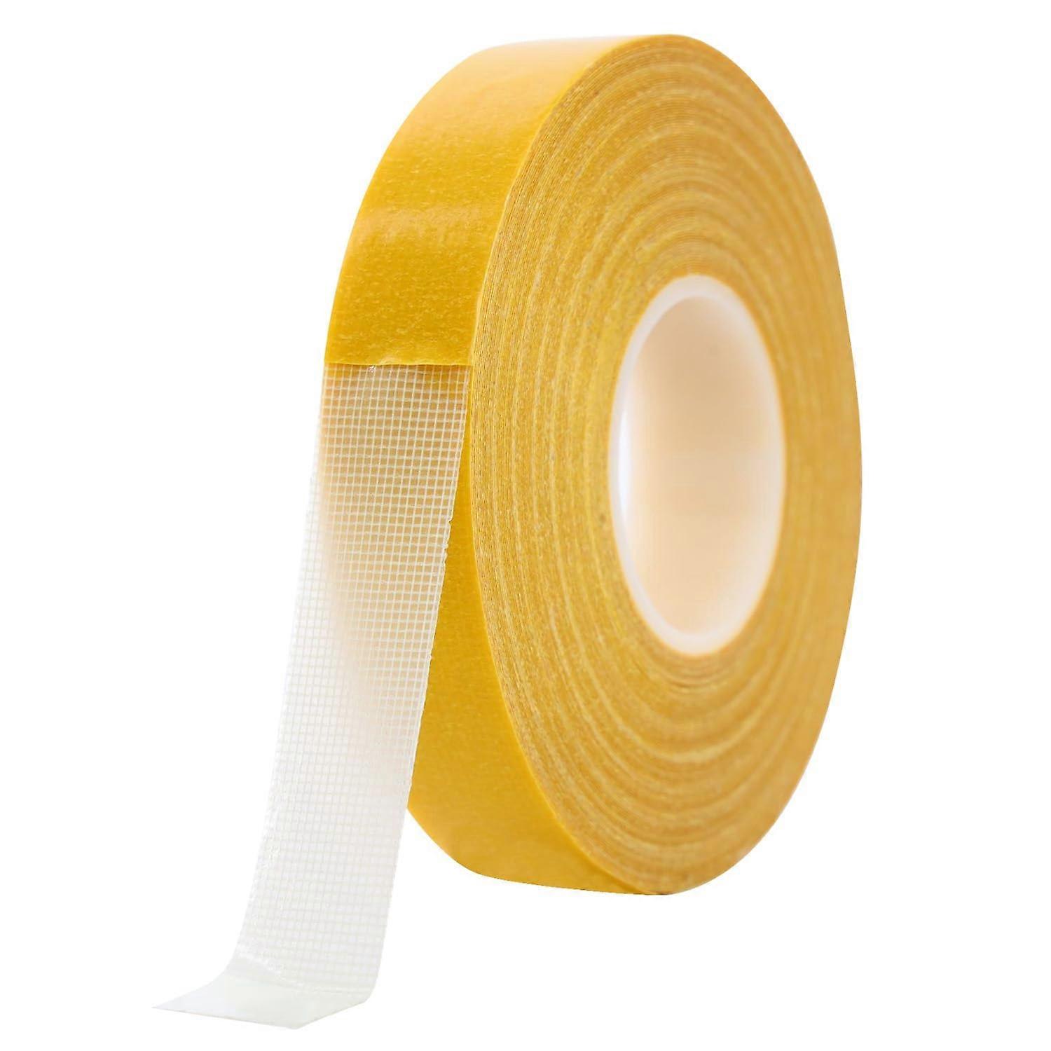 Heavy Duty Double Sided Fabric Tape 2cm x 33FT for Hemming Trousers Curtains and Pants Strong Adhesive No Sewing Required