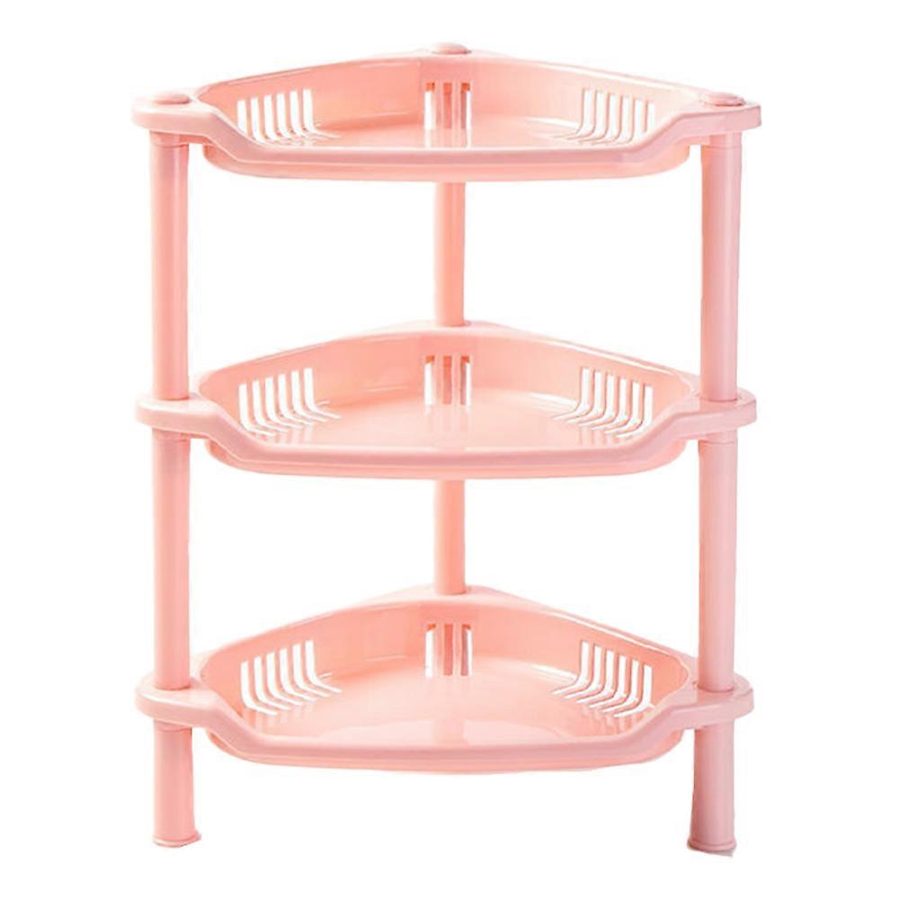 Waterproof Plastic Shower Storage Shelf Space Saving