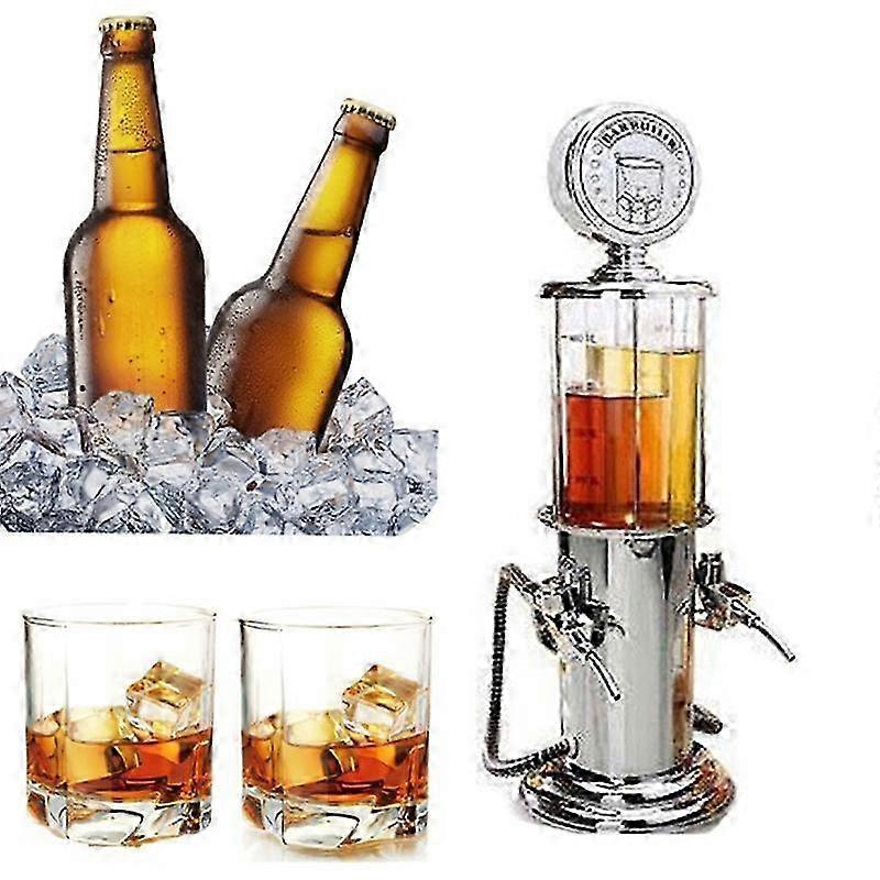 Barutstyr for vinbensinstasjon: Cocktaildispenser, doble pumper brennevins- og øldispenser for bartenderdrinker