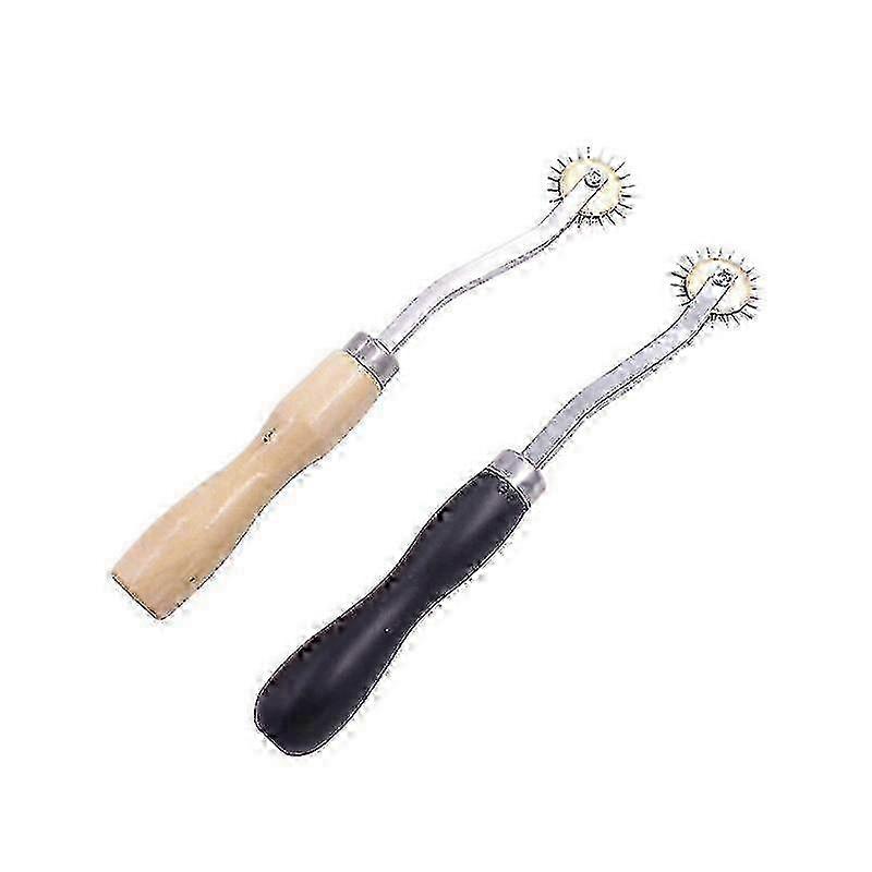 2Pcs Needle Point Tracing Wheel with Wooden Handle for Sewing and Pattern Making