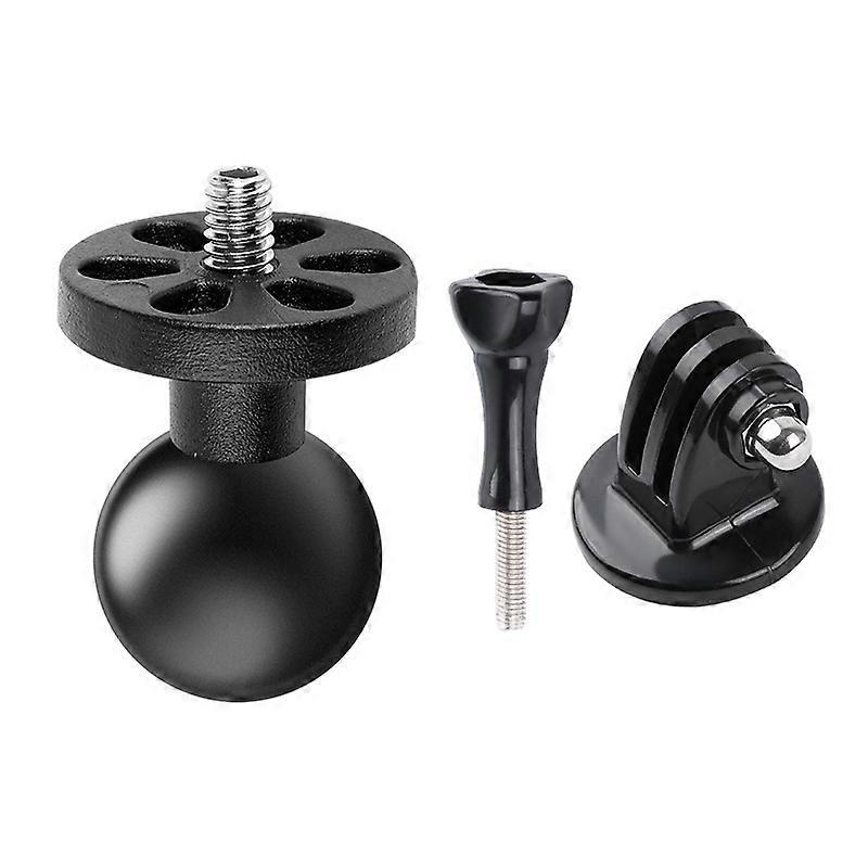 1/4 inch 25mm Ball Head Motorcycle Fixed Mount for GoPro