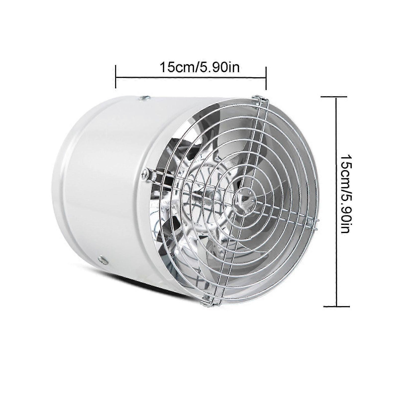 Nuovo arrivo ventilatore di scarico finestra condotto ventilatore soffiatore con base di montaggio e rete di protezione ventilatore booster estrattore