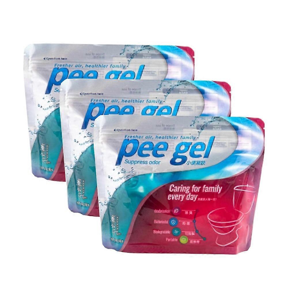 30-90PCS キャンプトイレ液体廃棄物ゲル化脱臭パウダーエコ吸収剤
