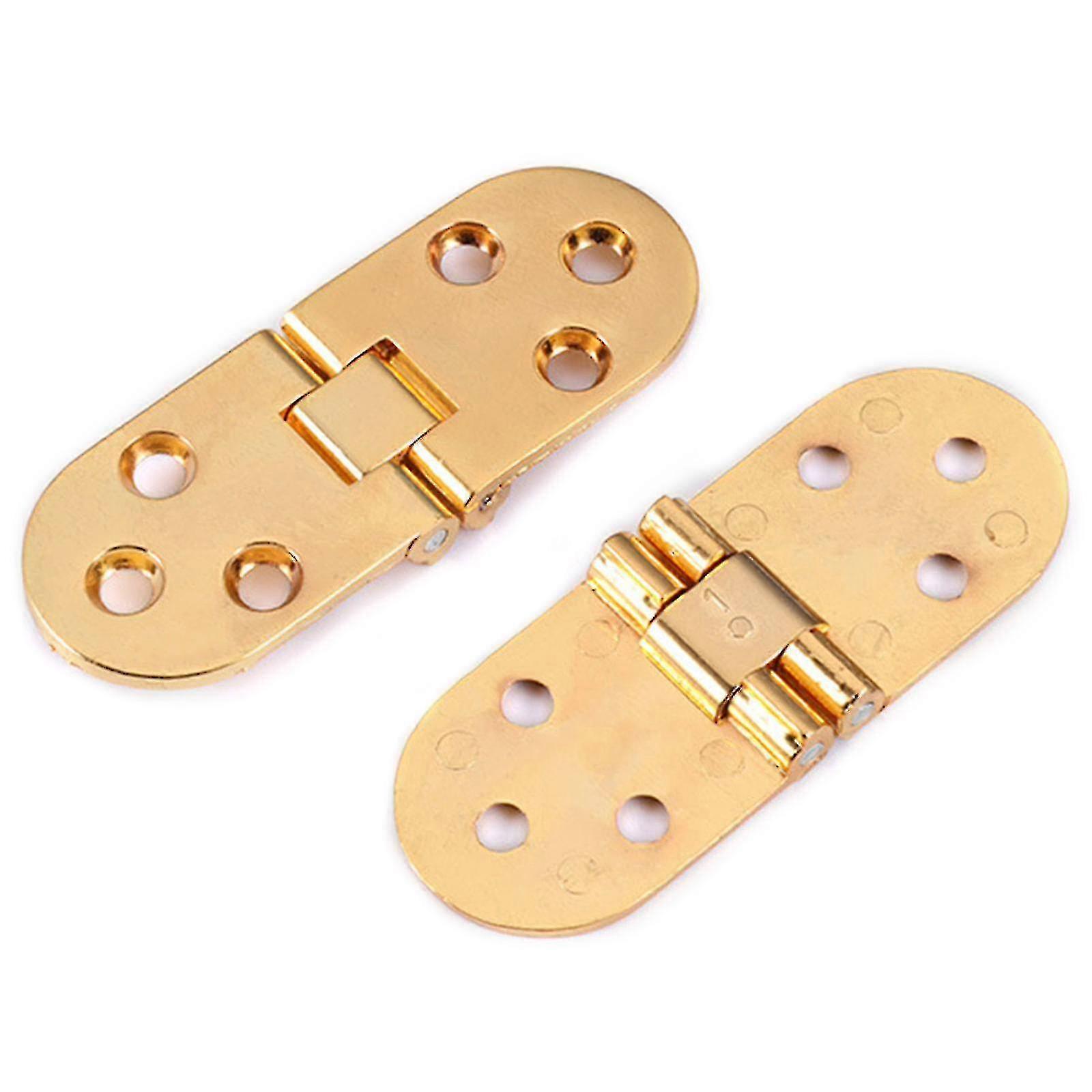 Cabinet Flat And Folding Rust-proof Door Hinge--Gold