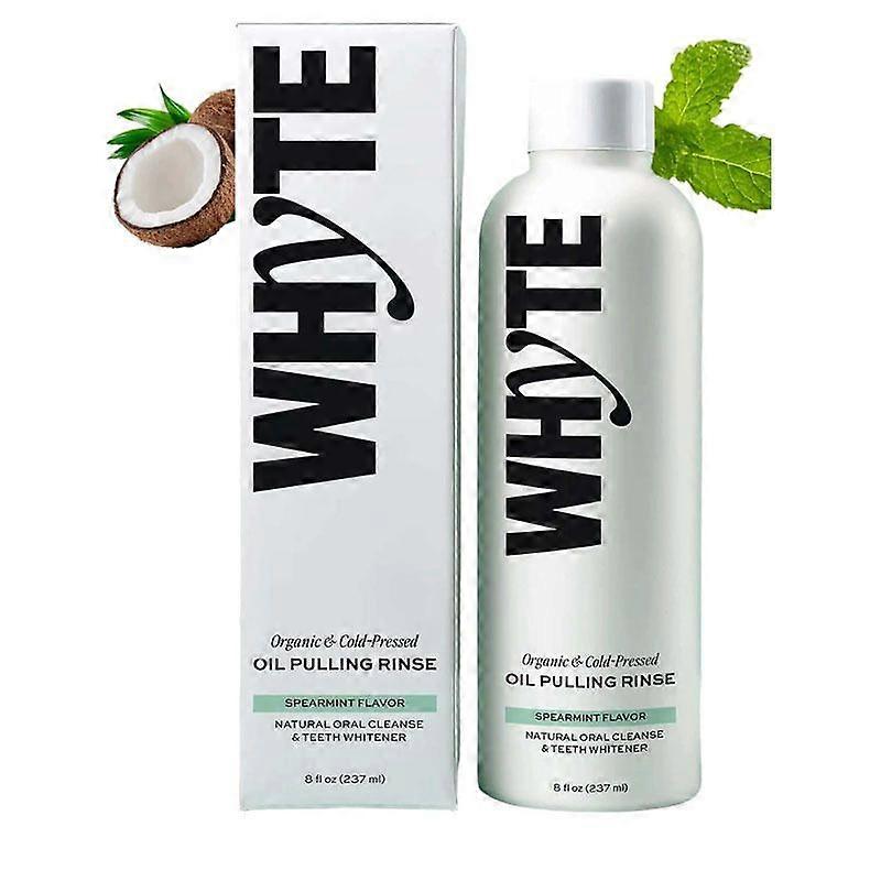 Diş Etlerini Yatıştırın ve Nefesi Doğal Olarak Tazeleyin | Esansiyel Yağlarla Bitkisel Ağız Çalkalama | Alkolsüz, Florürsüz Gargara | Beyaz Yağ Çekme | Diş ve G