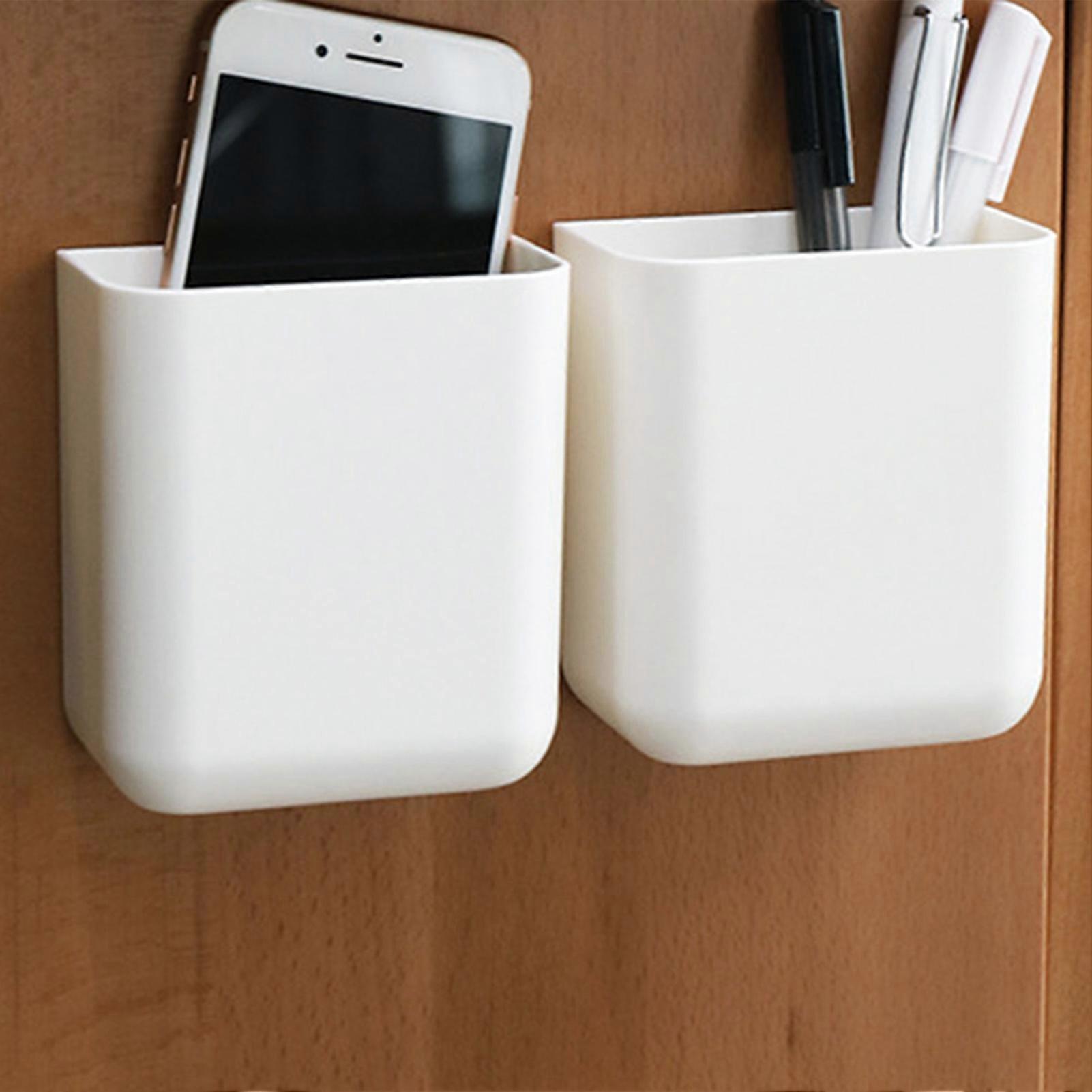 Plastic Wall Remote Control Storage Box Waterproof 30g Easy Access