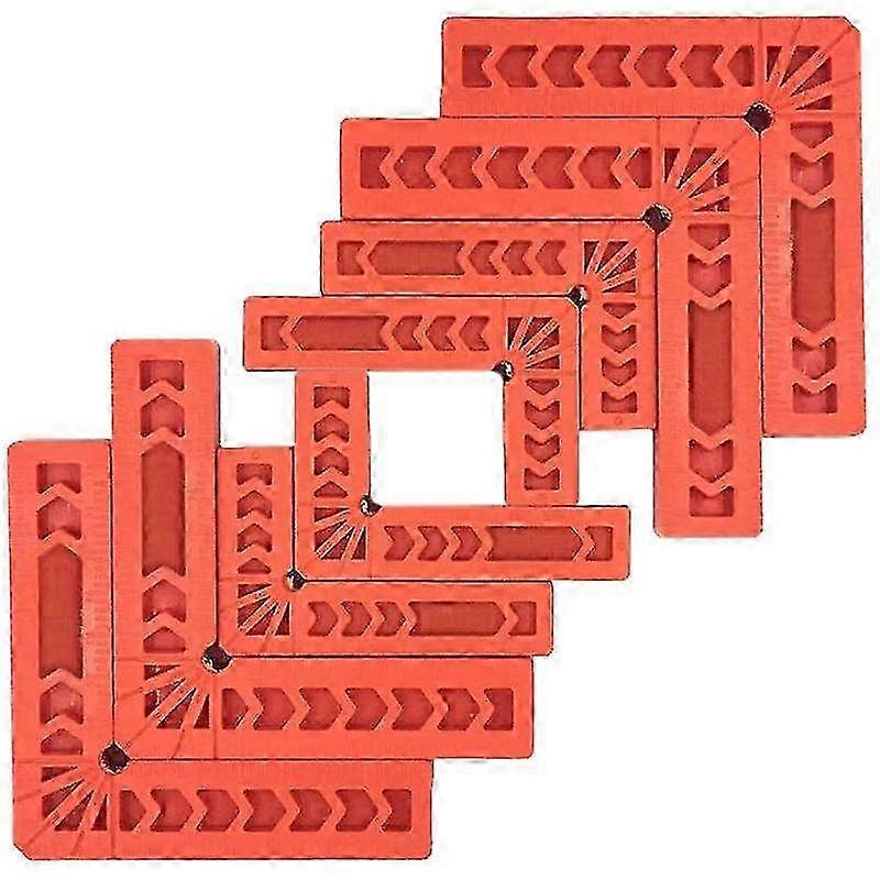 8pcs Positioning Squares For Woodworking, 90 Degree Corner Right An...
