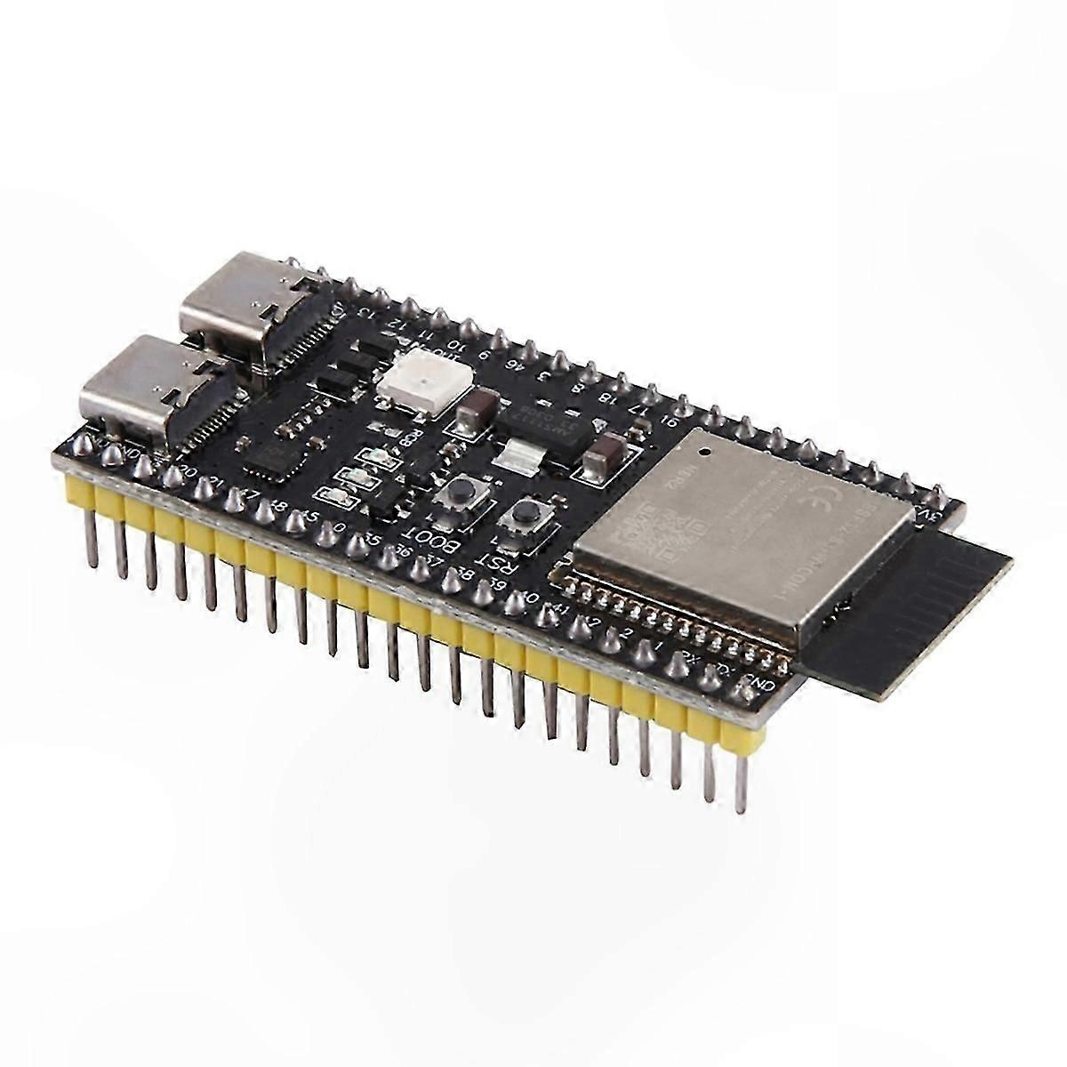 44-Pin Development Board with 2.4GHz WiFi and Bluetooth Module, Type-C Interface for IoT Projects