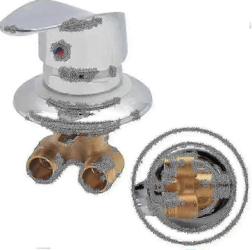 دش خلاط الحنفية مع محول والانتهاء من النحاس