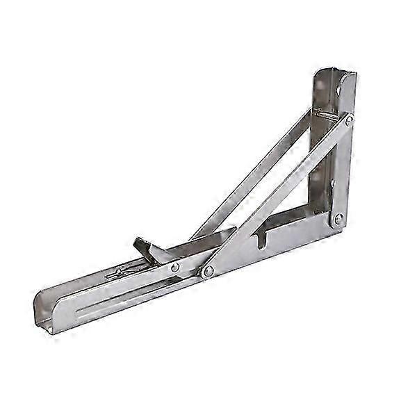 Folding bracket shelf brackets, set of 2 stainless steel folding. Cs fast