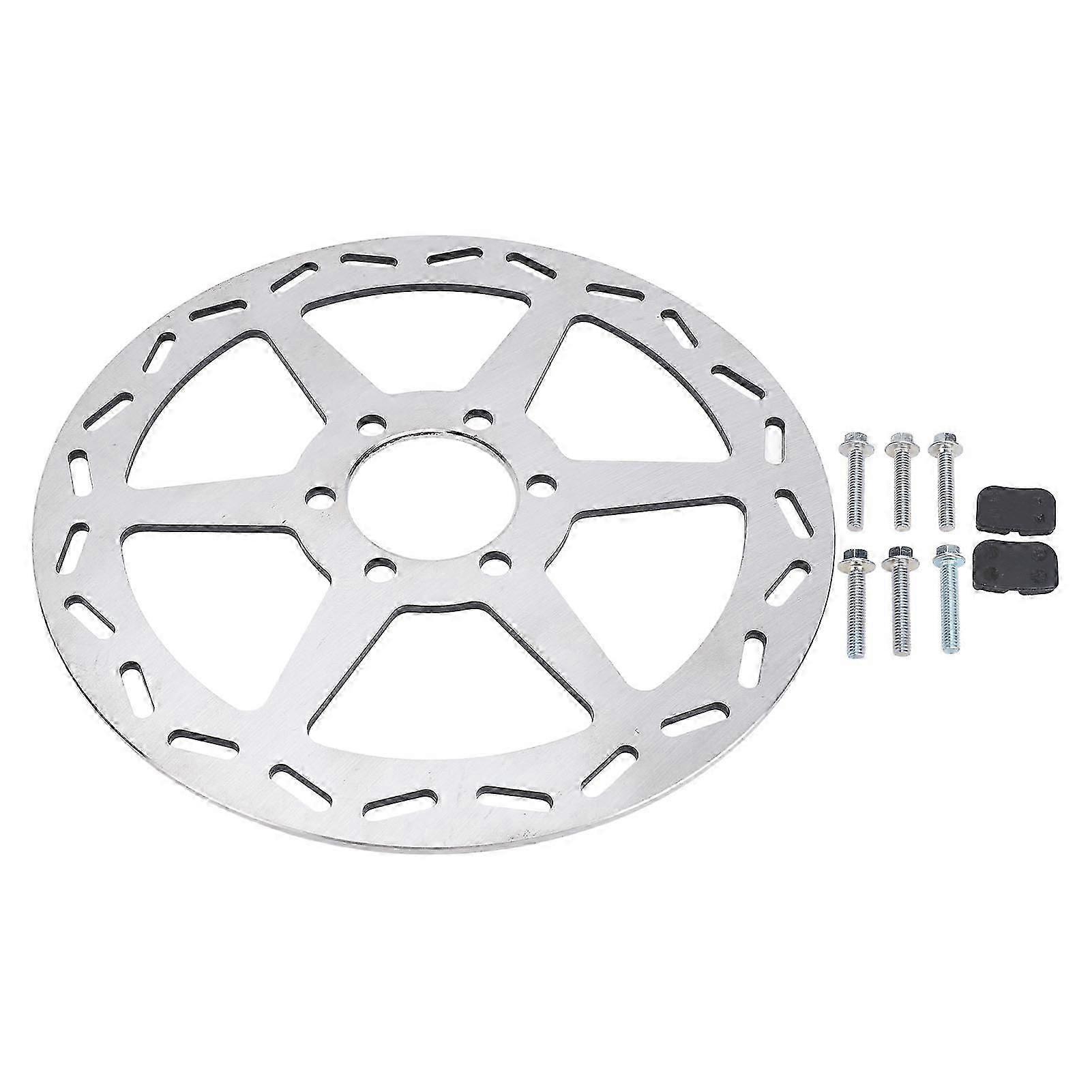 Unbrand 180mmMiniBikeDiscBrakeRotor MiniBikeDiscBrakeRotor MiniBikeDiscRotorKit MiniBikeDiscRotorwit