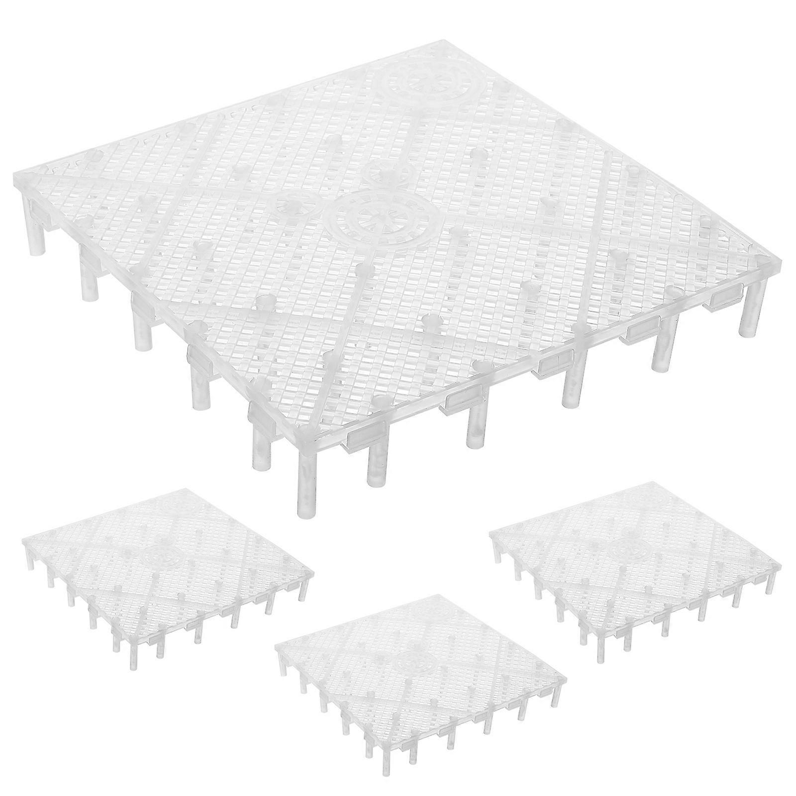 Claw Machine Supplies Claw Machine Bottom Stand for Display 4Pcs Transparent