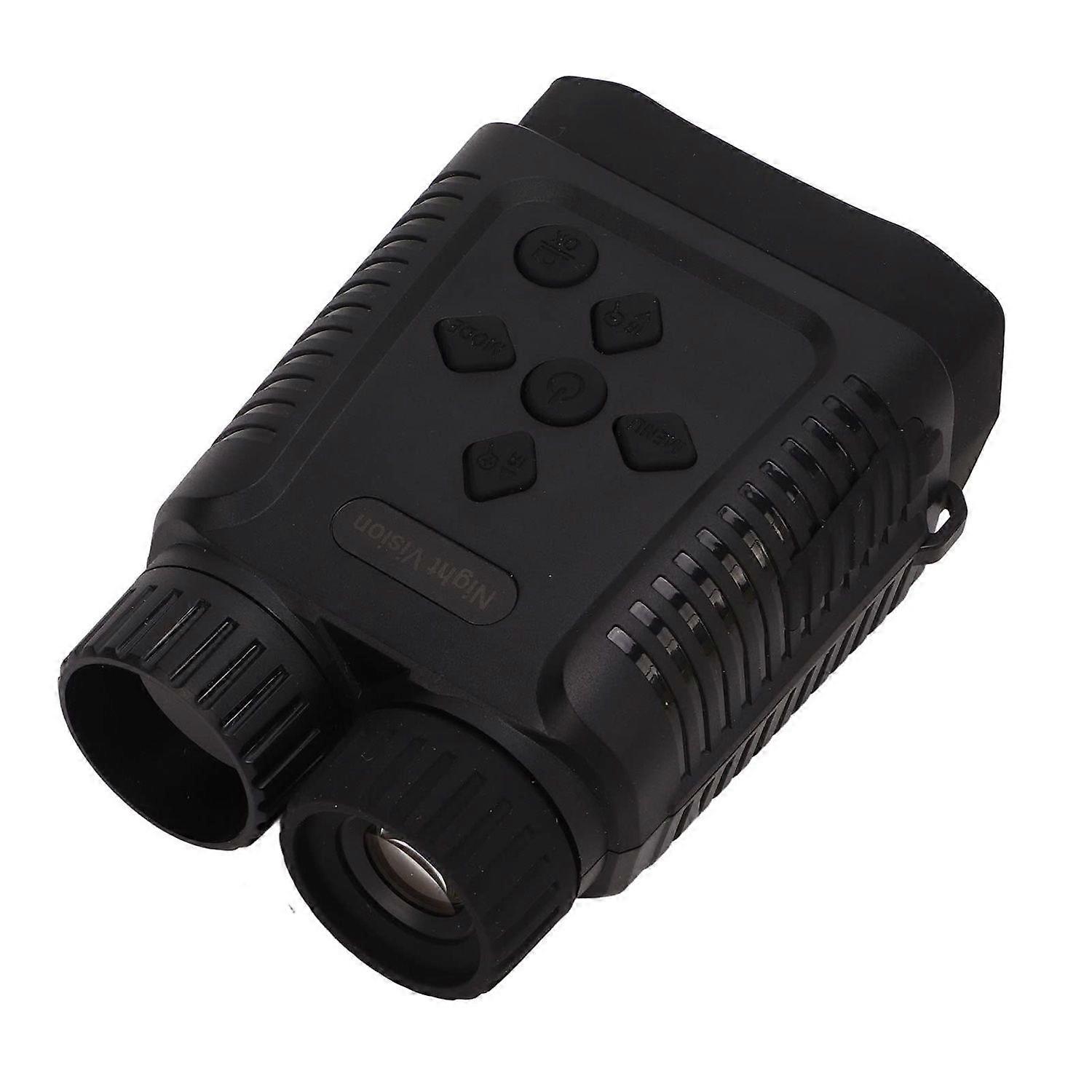 Binoculars for Adults, 8X Binoculars, Infrared Digital Goggles with 2.4in TFT LCD Screen 1080P HD F1.2 Lens for Bird Watching Hunting Stargazing(Black