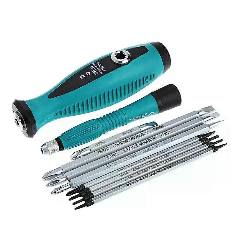 10 Pcs Slit Sets Magnetic Screwdriver Repair Multi Function Multi Hand Tool Set