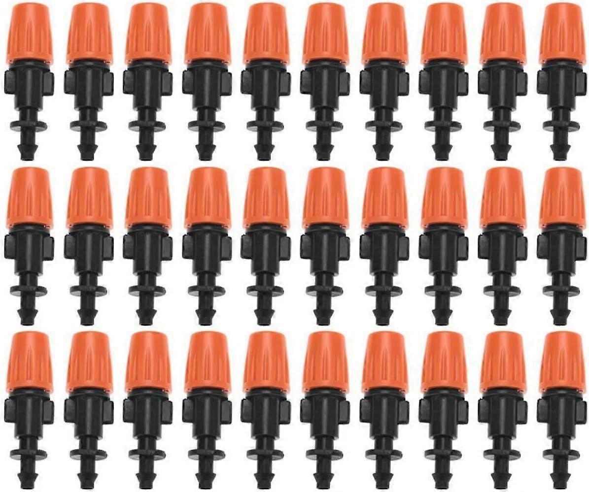 50Pcs Micro Drip Irrigation Misting Mist Kit, Adjustable Garden Drip Irrigation