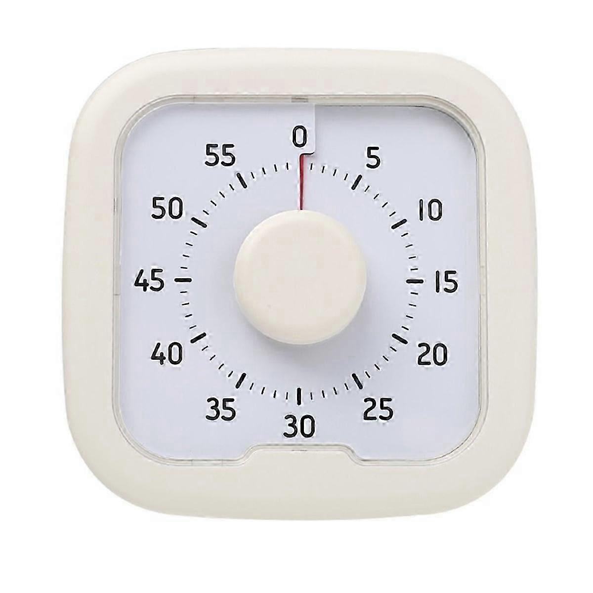 Silent Visual Timer 60-Minute Stopwatch Alarm Clock Countdown Timer with Stand Visualization Kitche