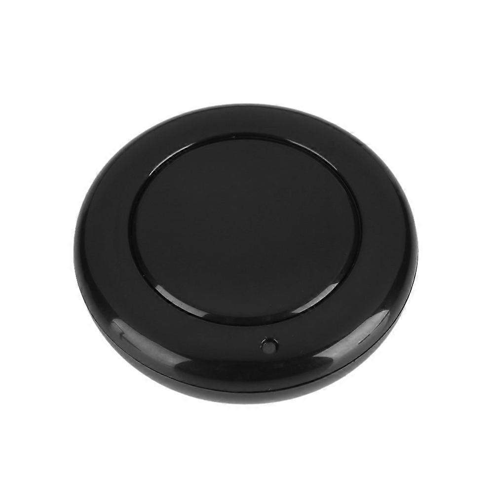 433MHz RF EV1527 Wireless Remote Control Round Transmitter 1 Button Regulate Wall Mounted Black