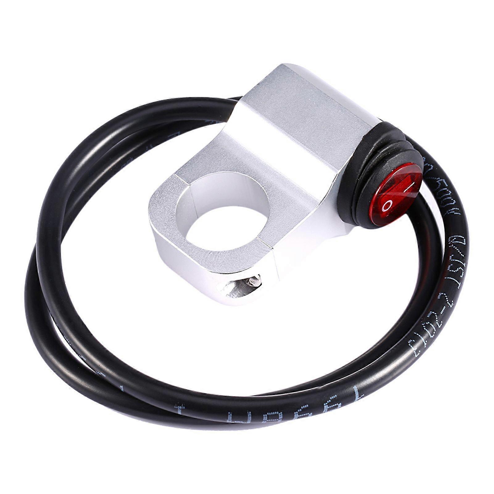 12V 16A Motorcycle Waterproof Handlebar Headlight Fog Spot light On Off Switch