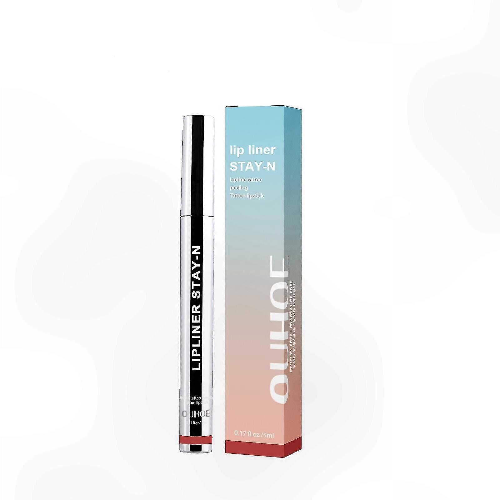 Lip Liner with Long-Lasting Peel-Off Effect and Hydrating Formula for Enhanced Makeup Staying Power