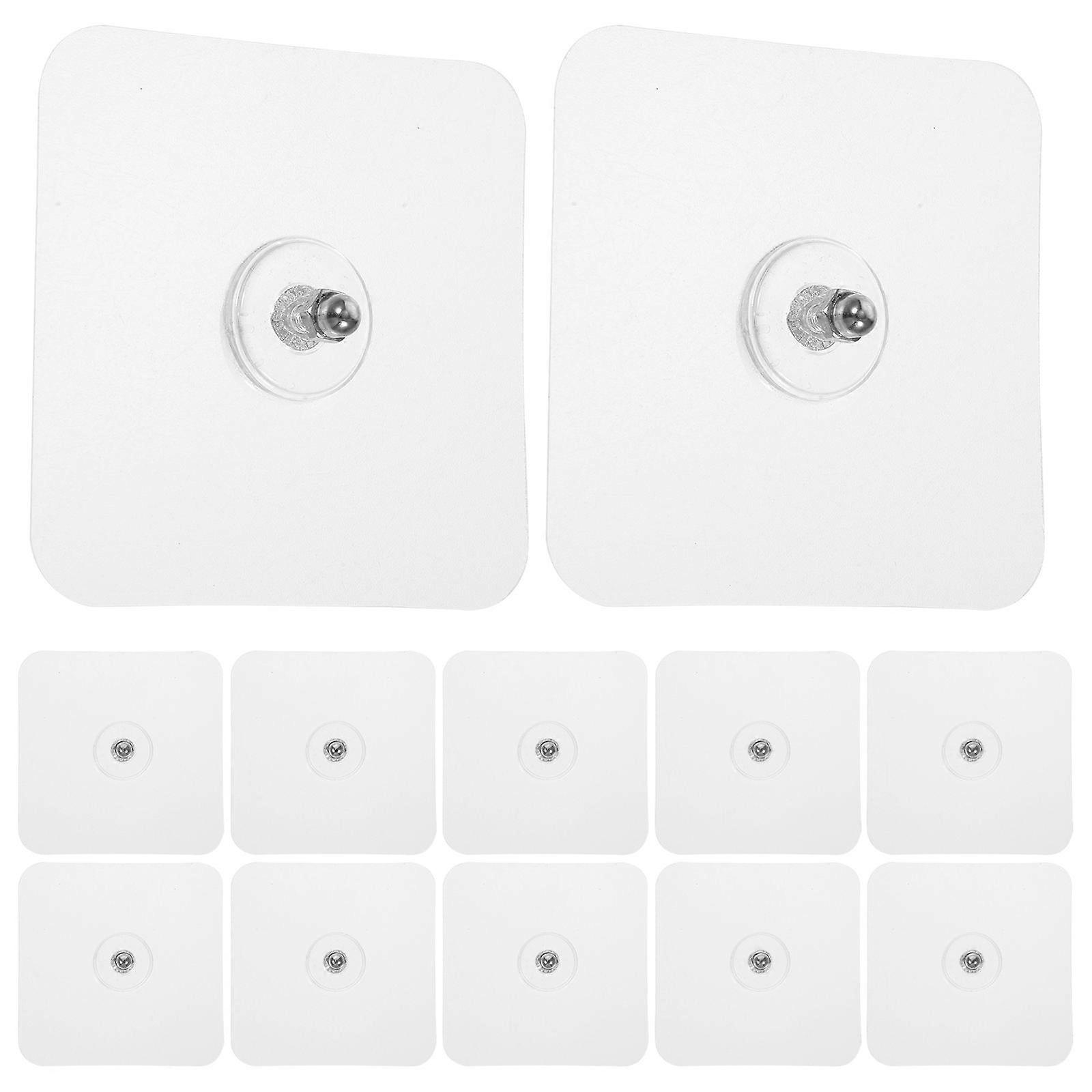 Non Drilling 30Pcs Transparent Wall Hangers for Frame Hanging