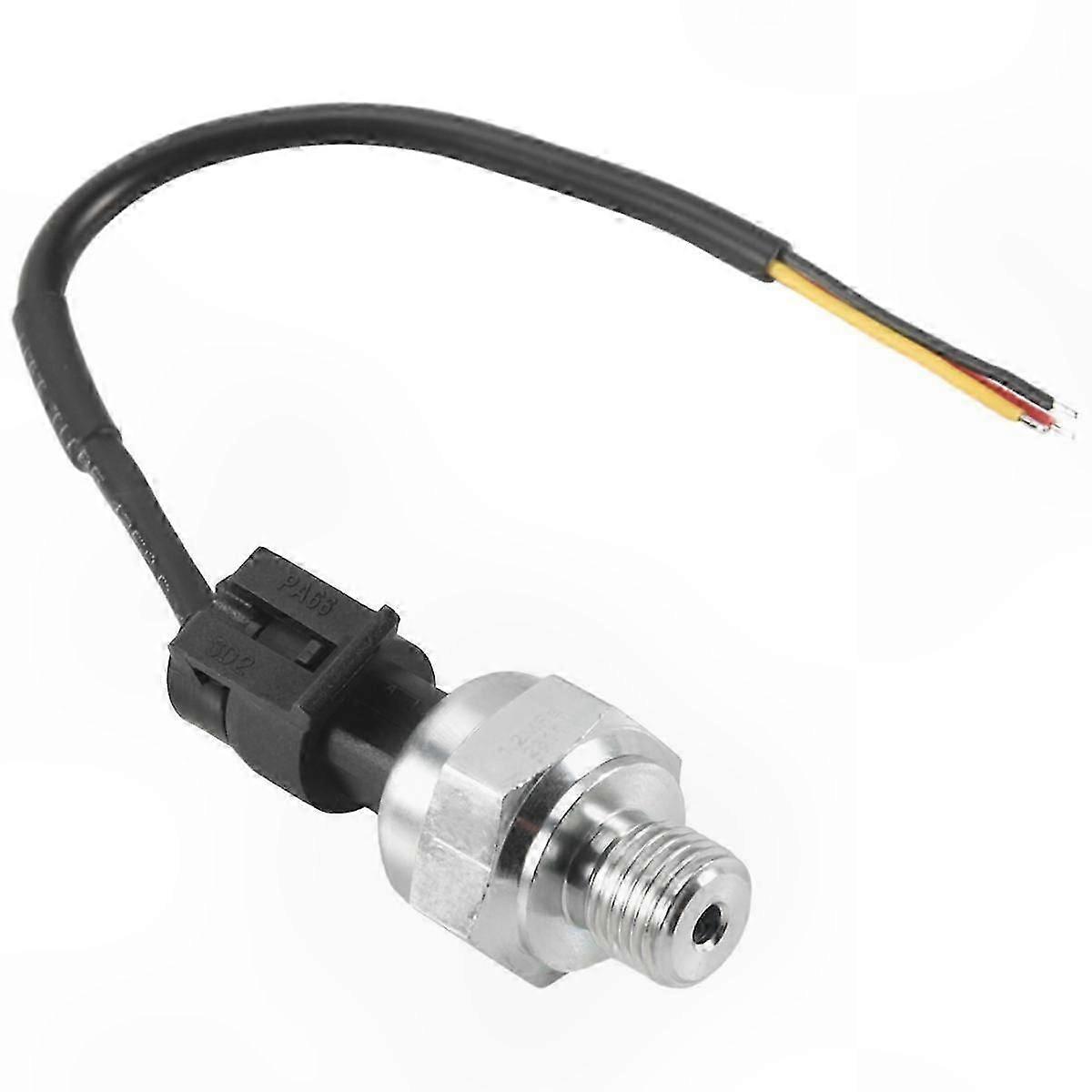 5V Pressure Sensor Transducer for Oil, Fuel, Gas, Water, and Air Applications, 0-1.2MPa Range