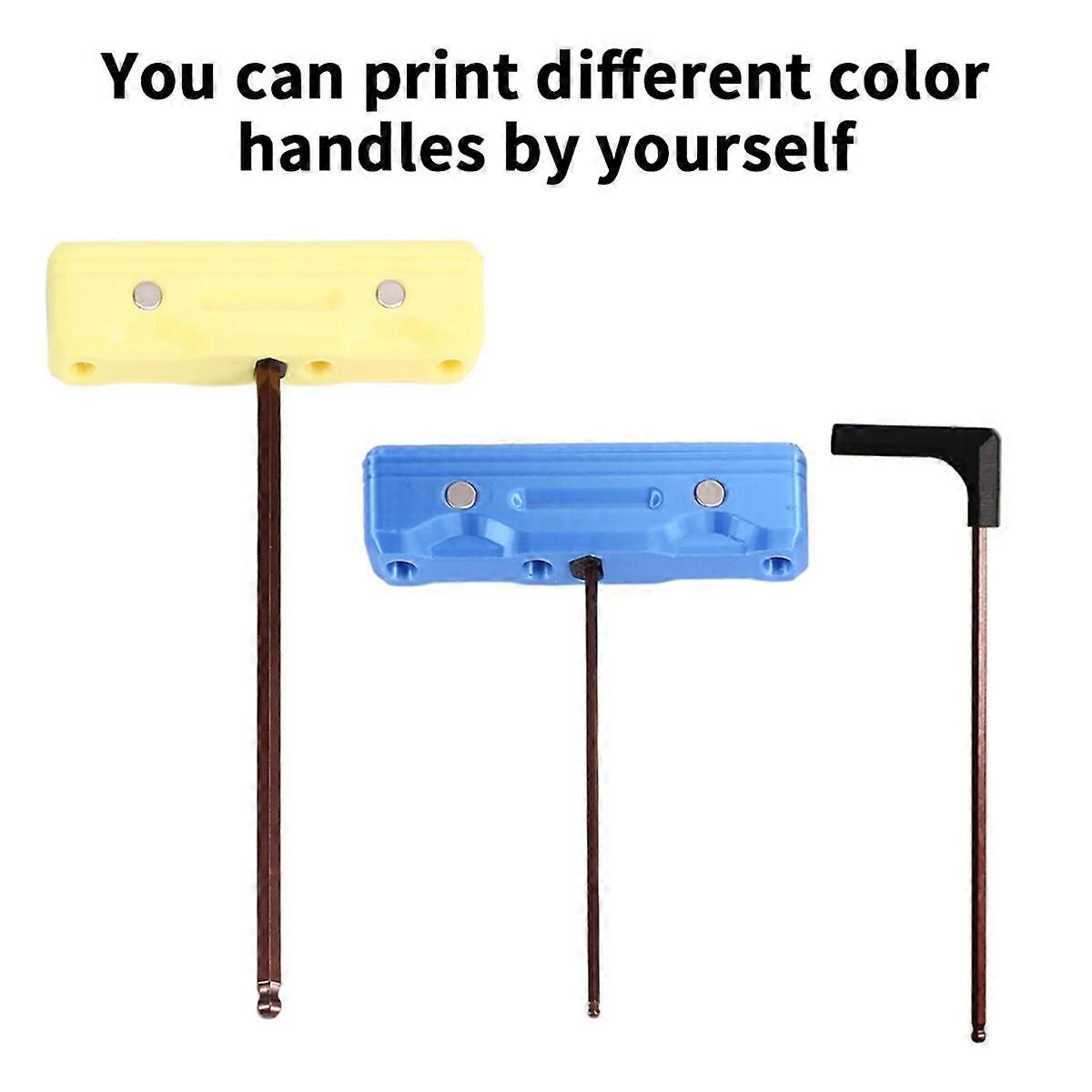 S2 Hex Screwdriver Tool Kit with T-Shaped Handle Ball Head