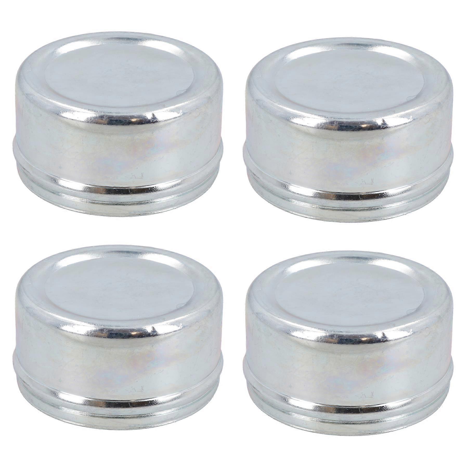 Replacement 55.5mm Dust Hub Cap Grease Cover for Alko Trailer Drums 4 Pack