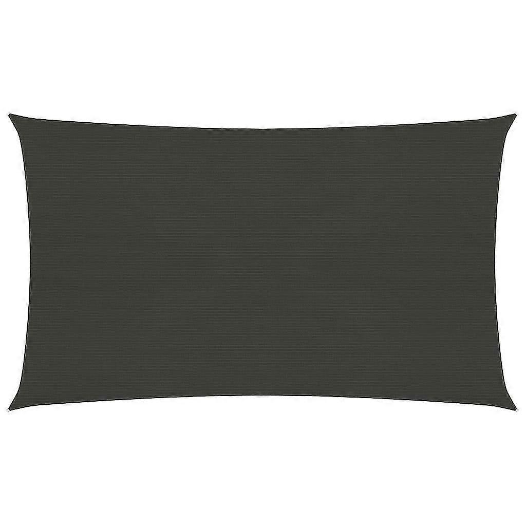 Anthracite Sunshade Sail 2x5 M Hdpe