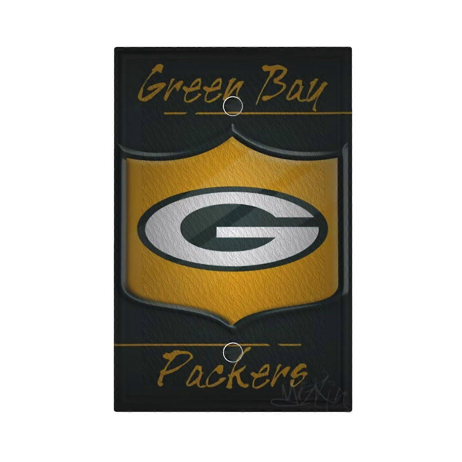 Packers Switching Lights Single Leather Roman Frame Switch Panel Wall Panel Single Double/Pull Light Switch