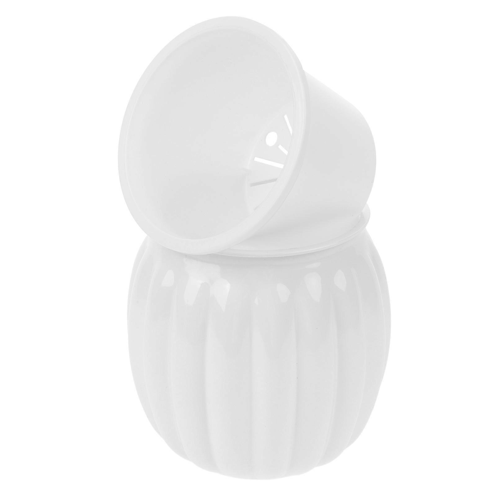 Self Watering Flowerpot Automatic Plastic Planter for Home Use 3Pcs