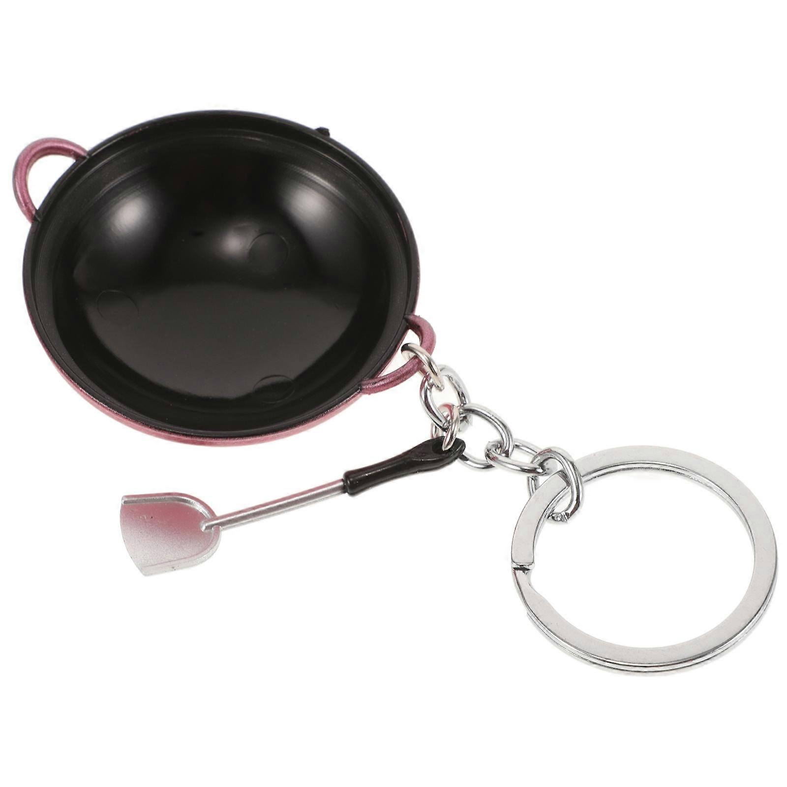Creative Chef Spoon Keychain Functional Key Ring for Cooking Enthusiasts