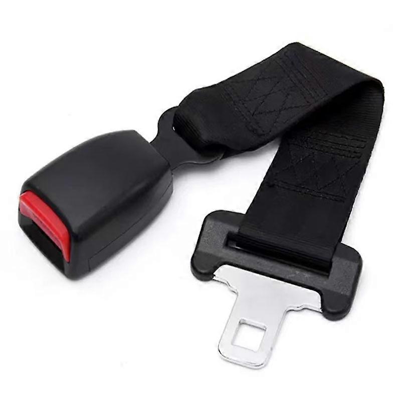 35cm new car seat belt extender with adjustable seat belt extension 25MM buckle black