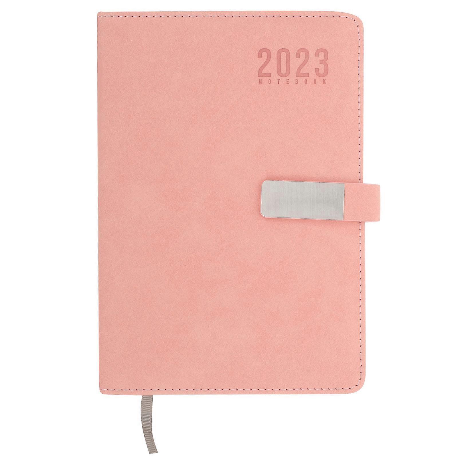 Yearly Planner Notebook for Students with Monthly Planner 2Pcs Pink