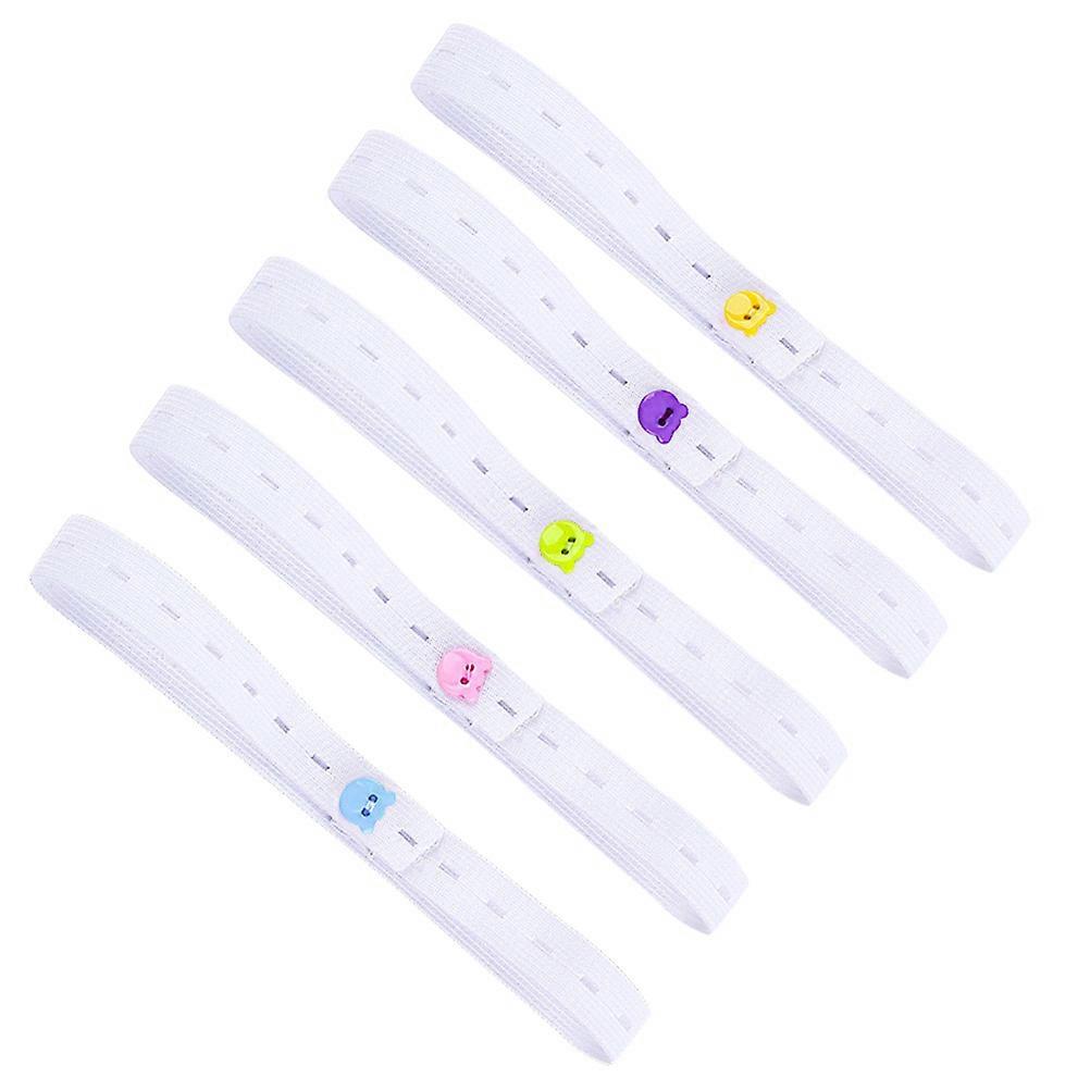 Fold Over Elastic Infant Diaper Tape Safety Fixing Belt 20Pcs White Pack