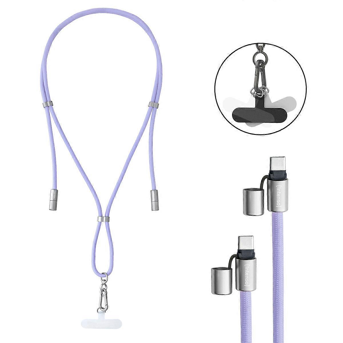 USB-C-zu-USB-C-Kabel INTENSO 7991003 Lila