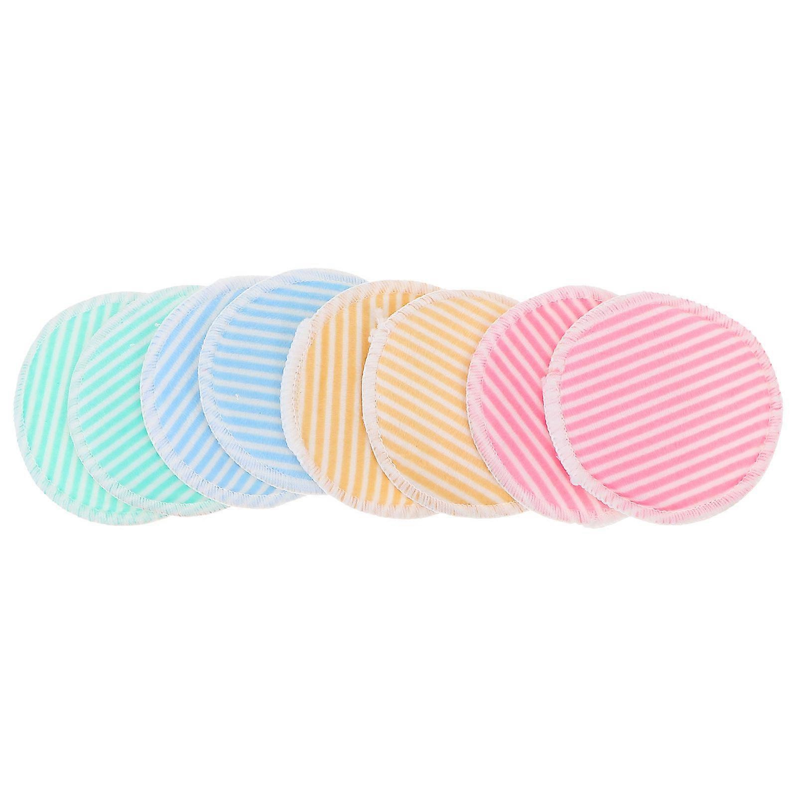 Makeup Remover Pads Bamboo Fiber for Powder Removal 8Pcs Usage