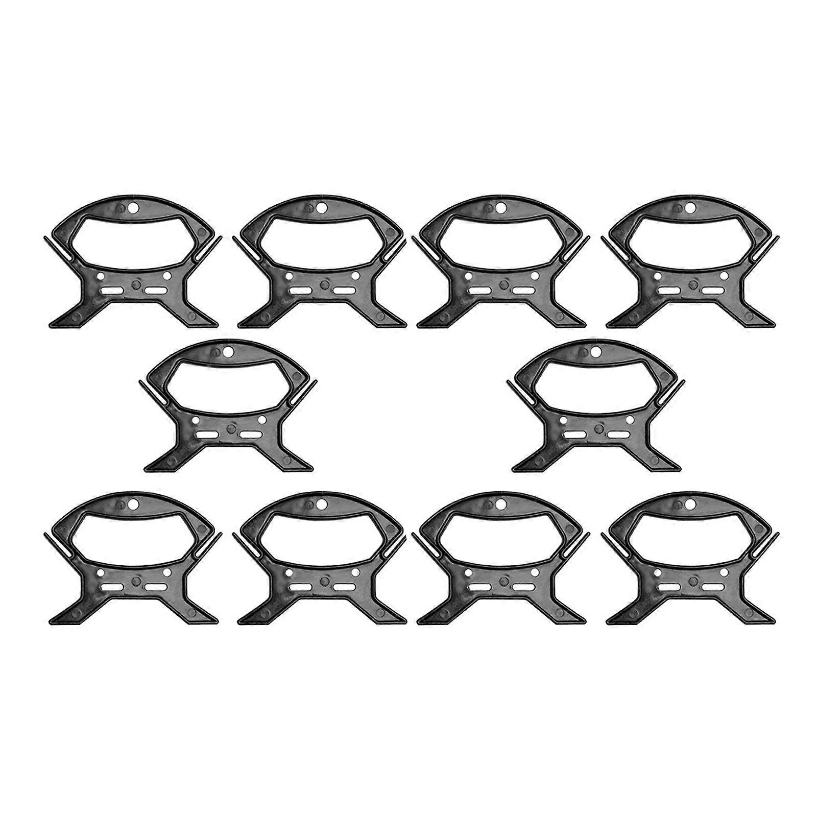 Tangle Winder Perfect For General Users 20Pcs Rectangular Cord Management Black