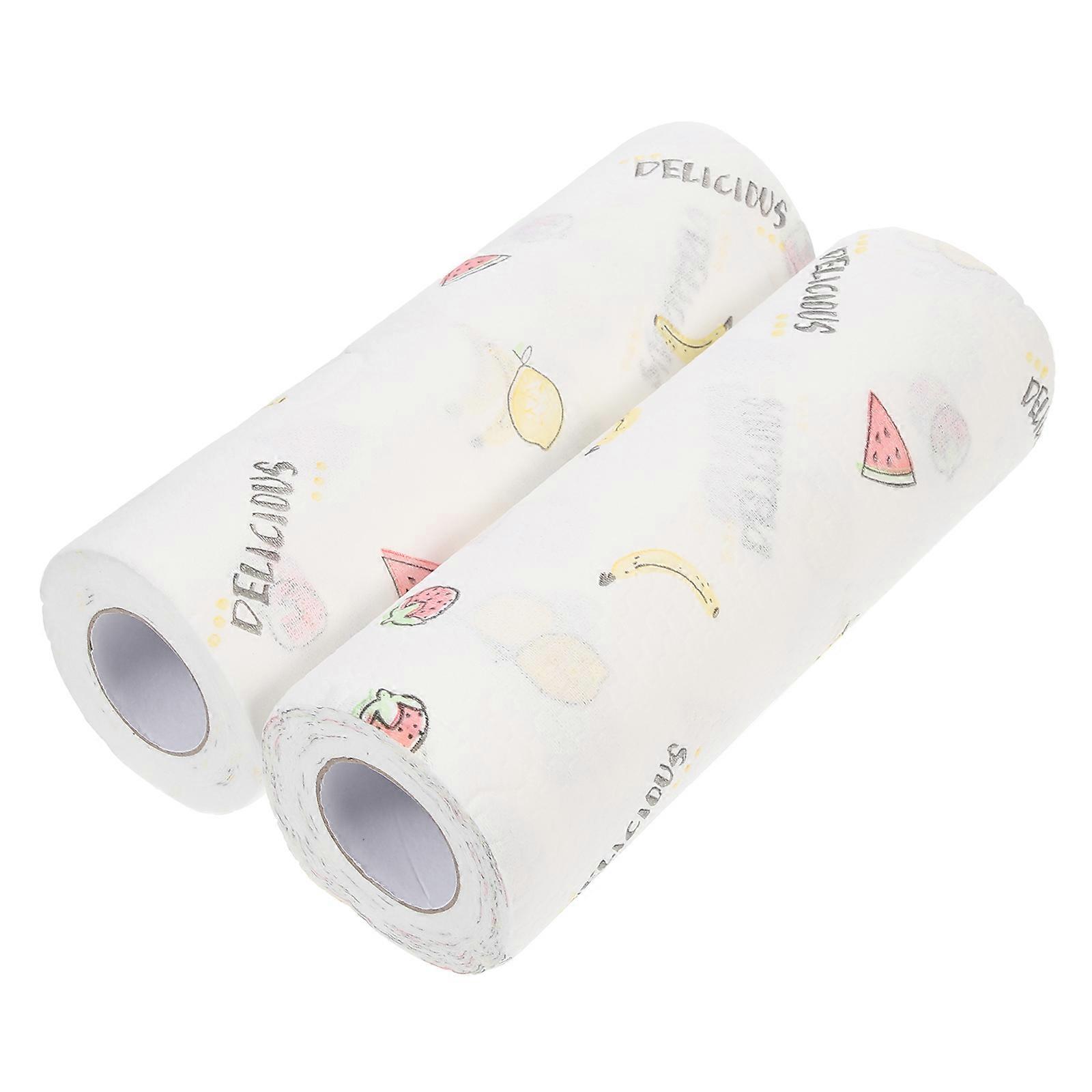 Reusable Cleaning Cloths Practical Dish Cloths for Kitchen 8 Rolls