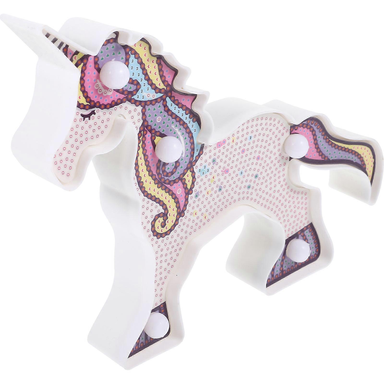 Unicorn Lamp Light for Kids 4Pcs Decorative Night Light