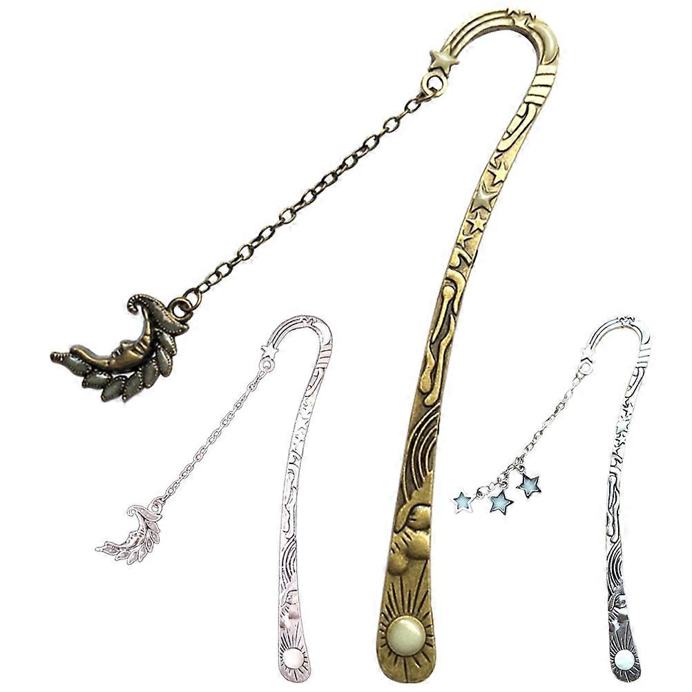 Reading Progress Tracker Bookmark Ornament For Families Home Use Pendant Shape 6 Pcs