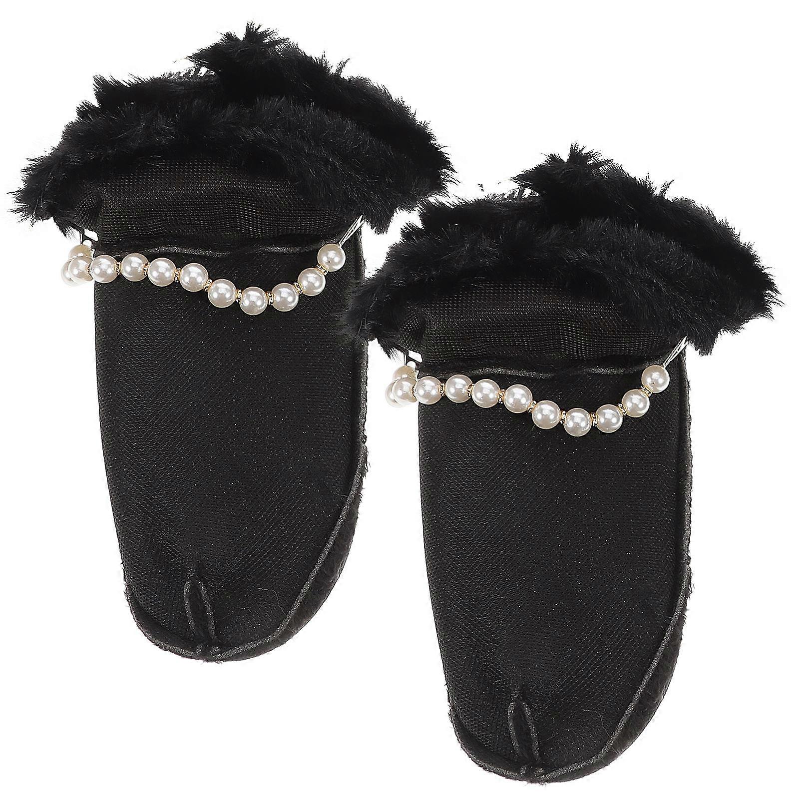 Winter Lint Shoe Inserts Detachable Warm Shoe Liners for Men 2Pairs