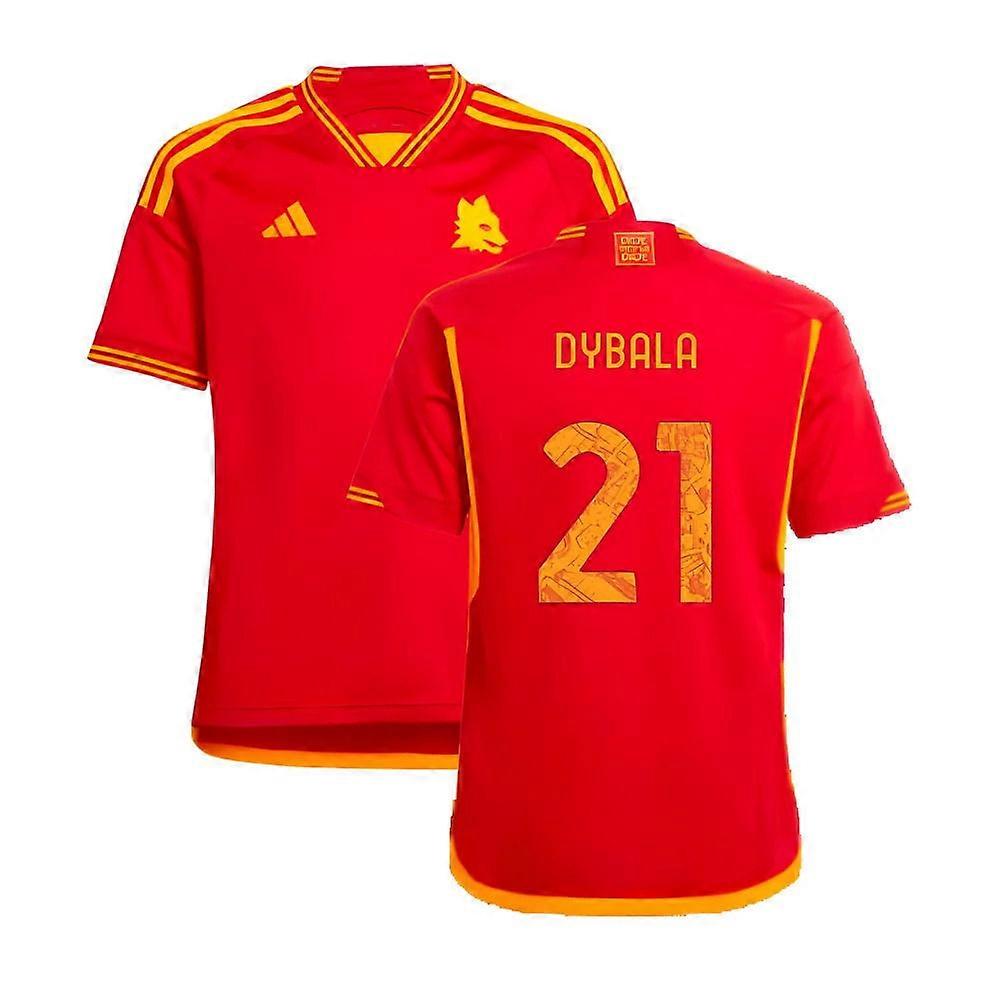 2023-2024 ローマ ホームユニフォーム(キッズ)(DYBALA 21)