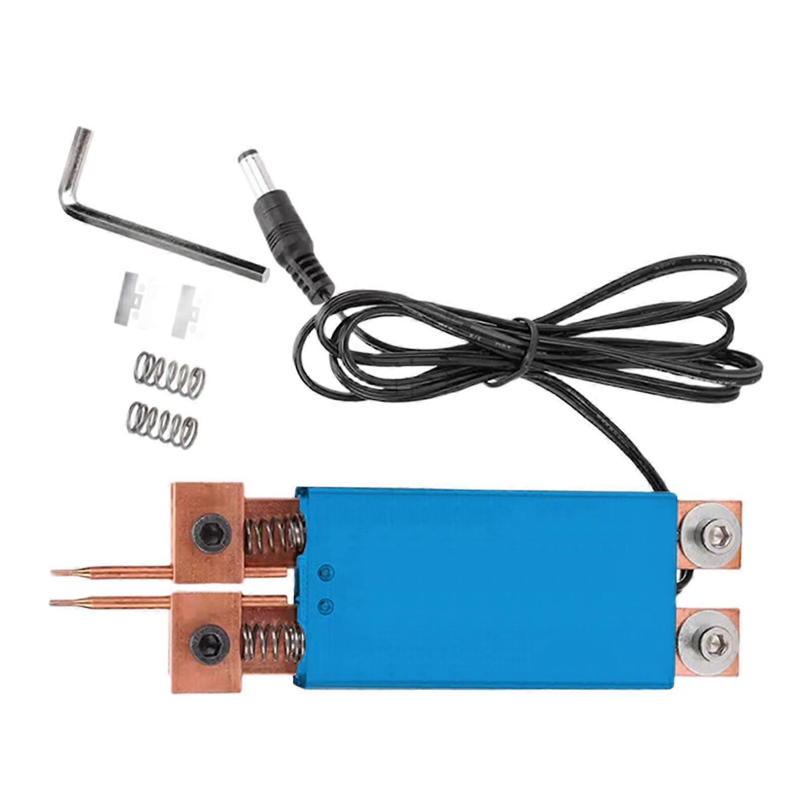 Metal Spots Welder Pen With Auto Triggering For 18650 Battery Assembly For Home Workshop Blue