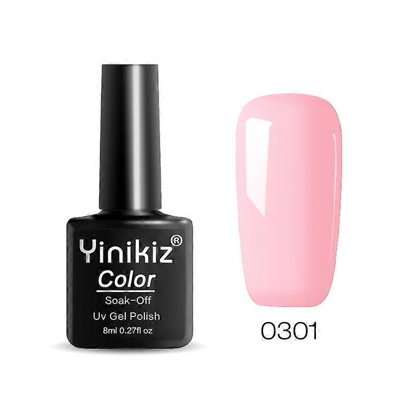 8ml lys neglelakk rosa serie 1