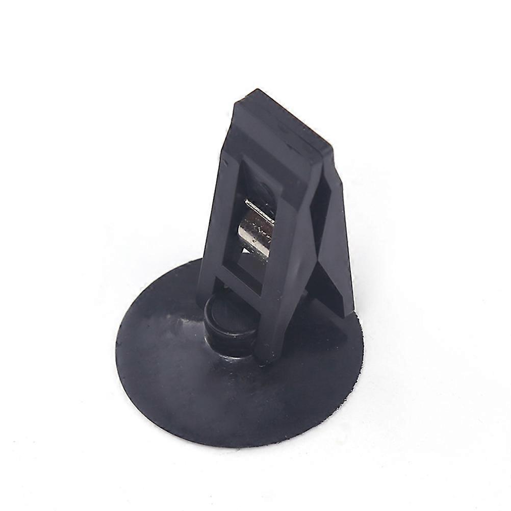Car Paste Clamp Curtain Clamp for Car Use 2Pair Multifunctional Black