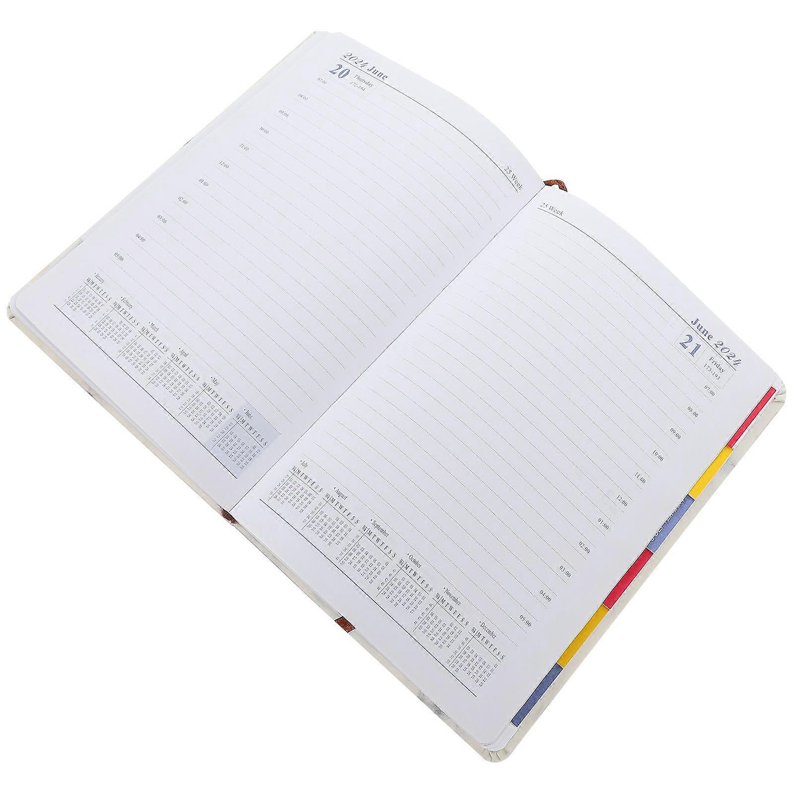Office Supply 2Pcs Planner Notepad for Agenda Organization
