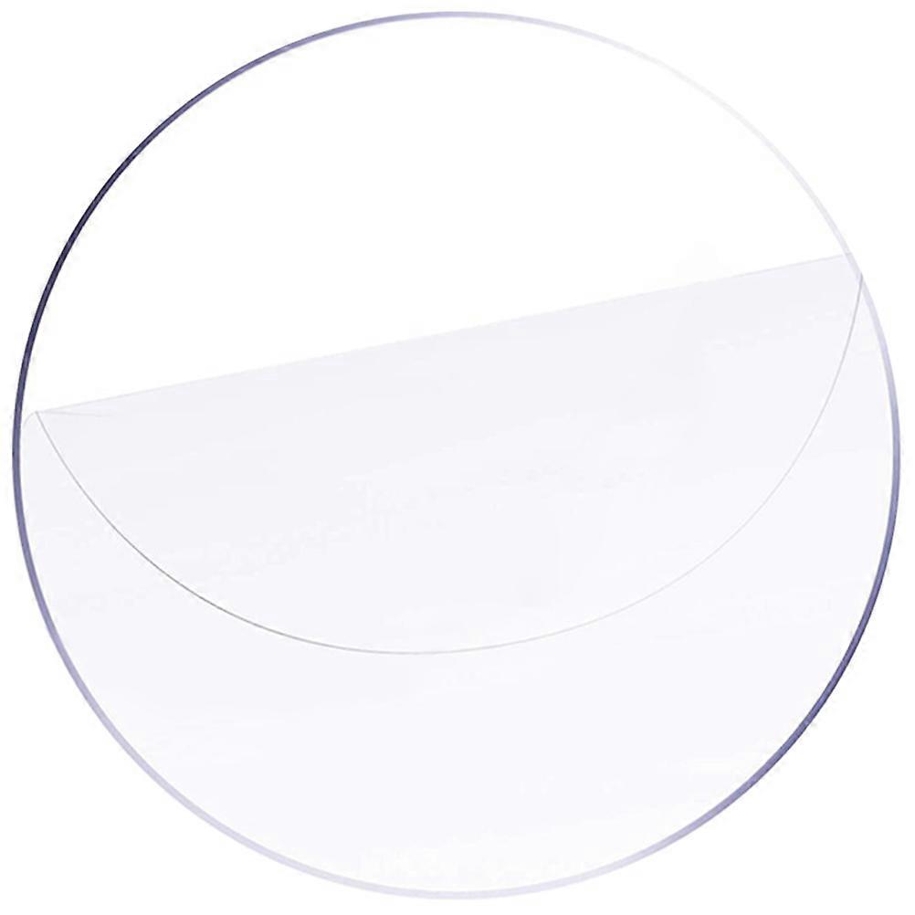 Transparent Acrylic Circle 3mm Round For Handicraft Creation DIY Hobbyists 3Pcs