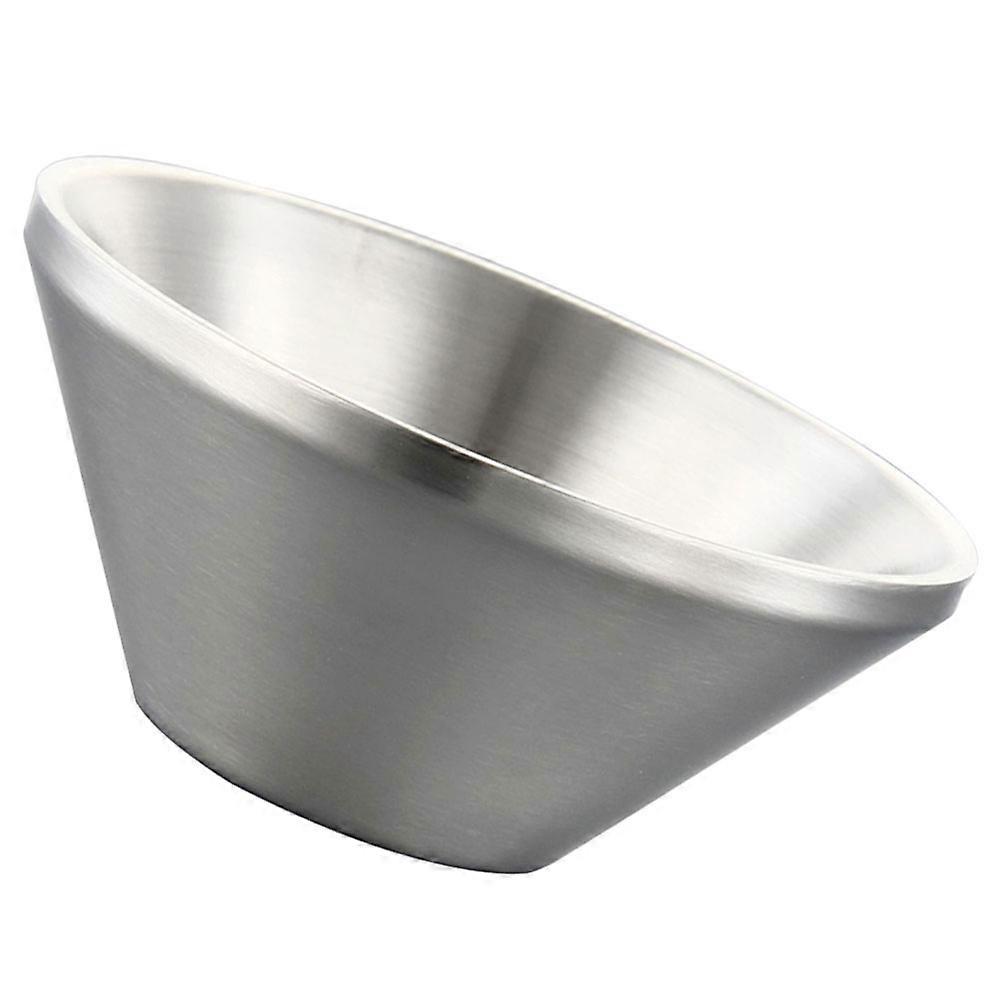 5Pcs Mixing Bowl Set Stainless Steel For Smoothies And Salad Preparation 14X14X6.4CM Square Shape Ideal For Home Use