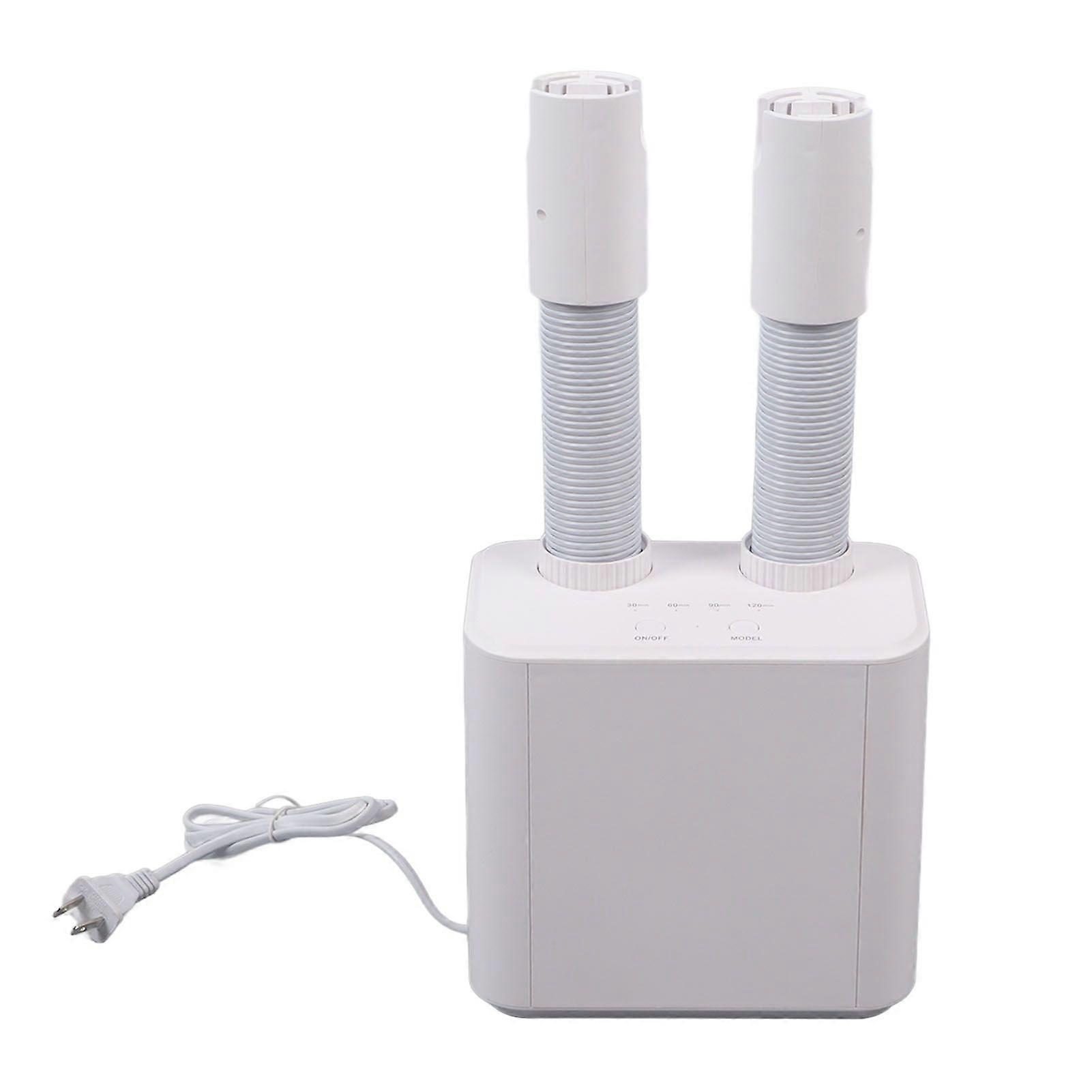 Boot Dryer Shoe Dryer Foot Dryer with 4 Speed Timing Intelligent Constant Temperature Quiet Operation Dual Outlet Design 110V US Plug